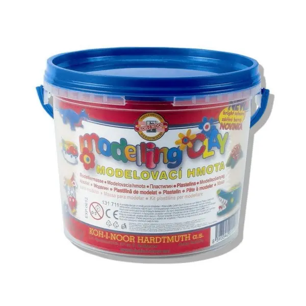 Plastilina 8culori/set, 700g, Koh-I-Noor