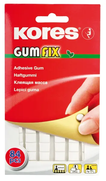 Plastilina adeziva repoz 50 g Gumfix 84/set Kores Plastilina adeziva repoz 50 g Gumfix 84/set Kores