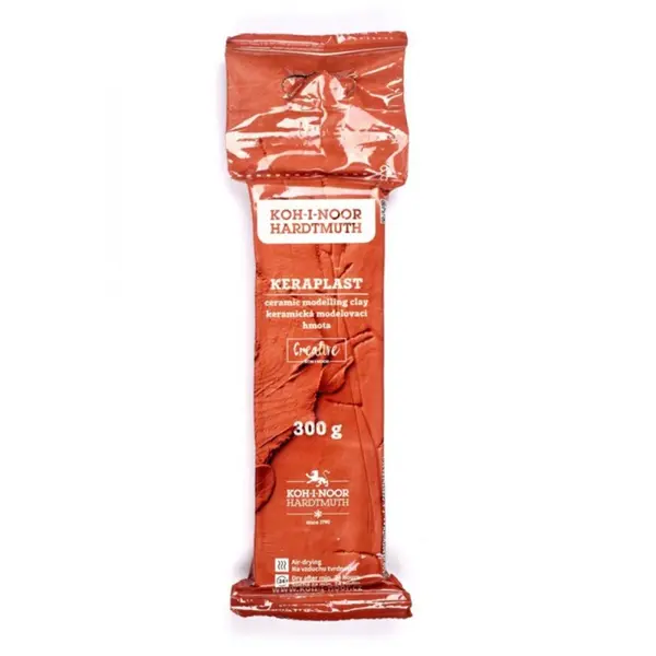 Plastilina de Modelaj, Keraplast, Teracota, 300 g, Koh-I-Noor