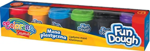 Plastilina moale Colorino Creative - 6 culori