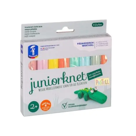 Plastilina non-toxica - 8 culori pastel