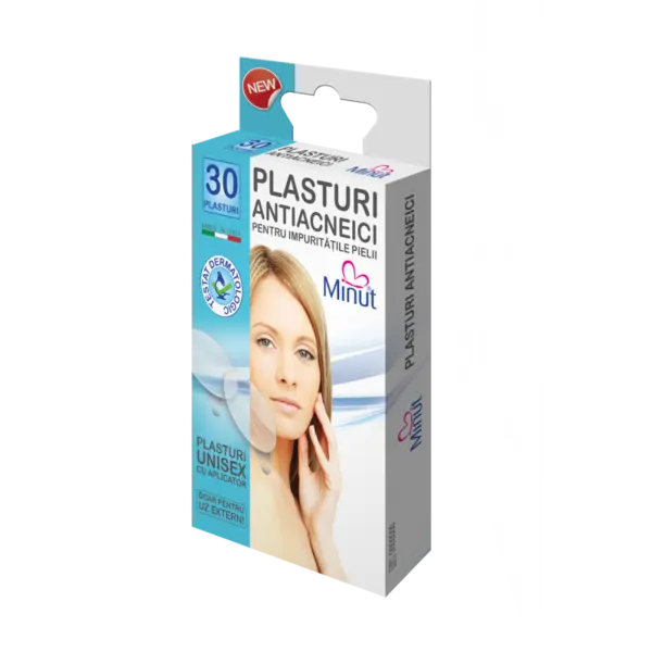 Plasturi antiacneici X 30, Minut