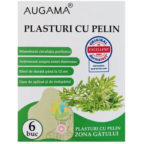 Plasturi cu Pelin pentru Zona Gatului 6buc