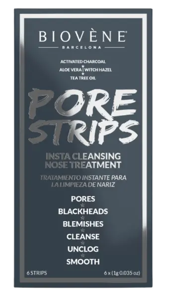 Plasturi curatare puncte negre Pore Strips, 6 bucati, Biovene