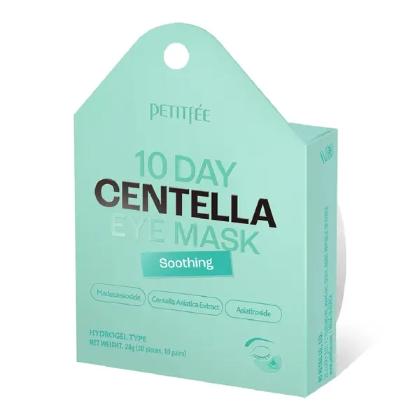Plasturi de hidrogel pentru ochi cu centella, 20 bucati, Petitfee