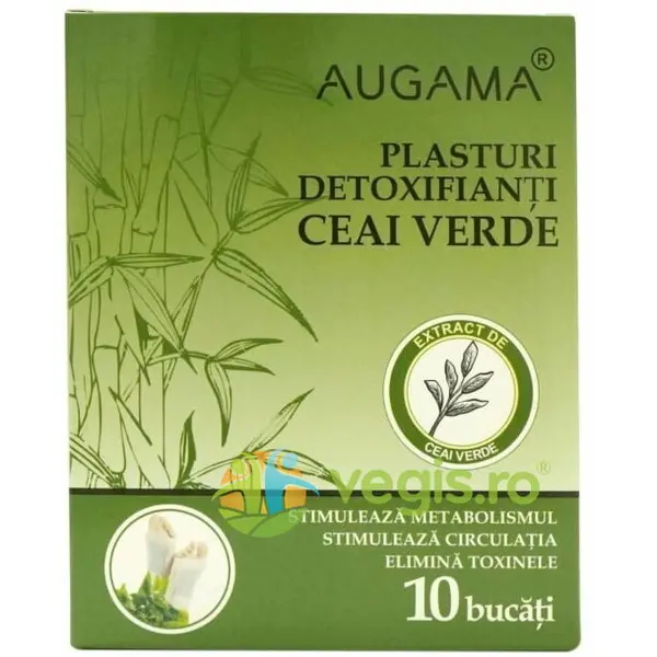 Plasturi Detoxifianti cu Ceai Verde 10buc
