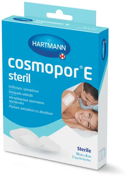 Plasturi sterili Cosmopor E 10x8 cm, 5 buc – Hartmann