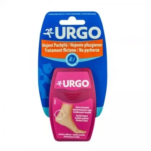Plasturi Urgo pentru tratament flictene calcai Ultra Discret dimensiuni medii, 5 bucati Zephyr Labs
