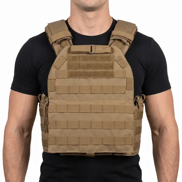 Plate Carrier MOLLE QUICK RELEASE GFC Tactical - TAN