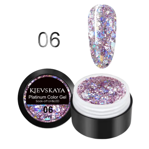 Platinum color gel KIEVSKAYA- 06 - PLK-06 - Everin.ro