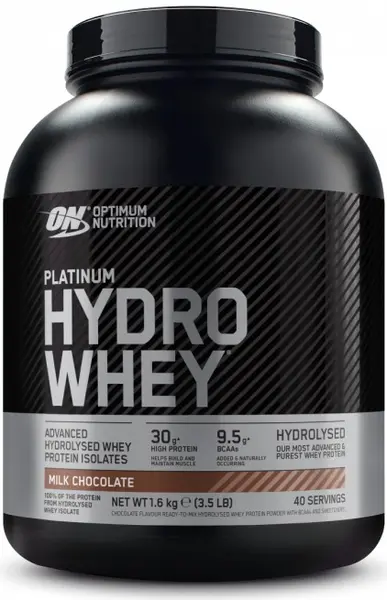 Platinum Hydro Whey, ciocolată, 1.6 kg, Optimum Nutrition