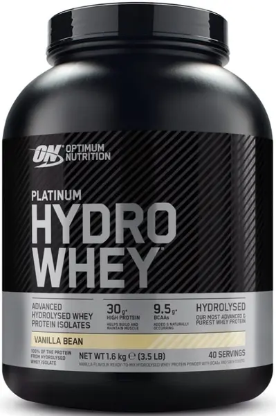 Platinum Hydro Whey, vanilie, 1.6 kg, Optimum Nutrition