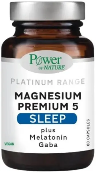 Platinum Range Magnesium Premium 5 Sleep, 60 capsule, Power of Nature