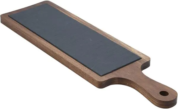Platou pentru servire Estia – cu gravură laser, 44 x 12 cm