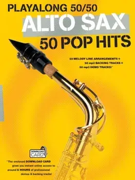 Playalong 50/50. Alto Sax - 50 Pop Hits/***