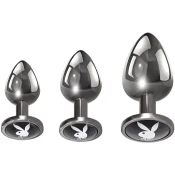 Playboy Toys Pleasure 3 Ways set de butt plug-uri