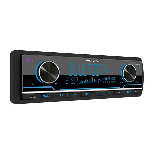 Player auto ForX XQ-7452DSP, 1 DIN, 4x60W