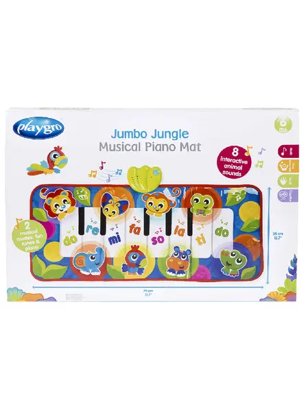 Playgro Jumbo Jungle Musical Piano Mat (10186995)