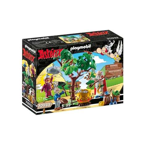Playmobil - Asterix Si Obelix - Getafix Cu Potiunea Magica