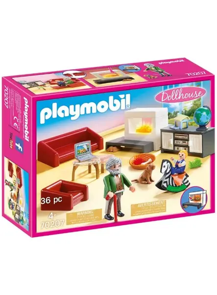 Playmobil Dollhouse Comfortable Living Room 70207