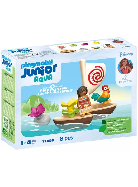 Playmobil Junior & Disney Moana's Sail Boat (71459)