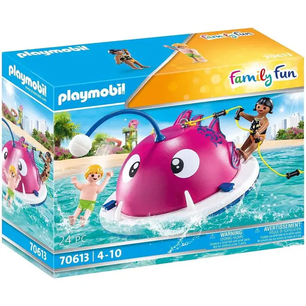 PLAYMOBIL Playmobil Family Fun - Tropical Water Park, Insula pentru sarituri in apa