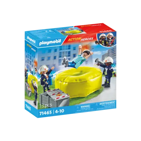 Playmobil-POMPIER CU SALTEA DE AER