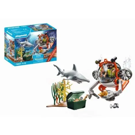 Playmobil - Promo Pack vanatoarea comorii cu submarin