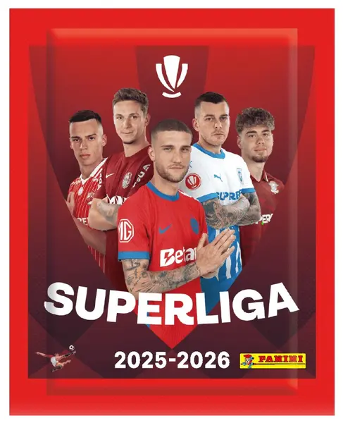 Plic Stickere Panini Superliga , 5 stickere plic