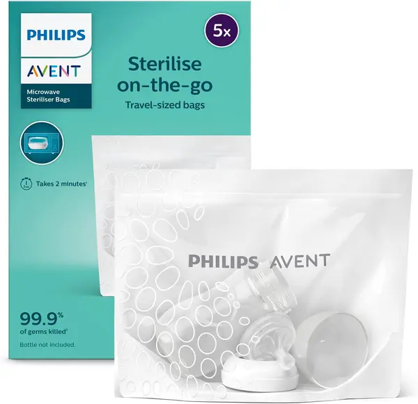 Plicurile pentru sterilizare la microunde Philips Avent - 5 buc