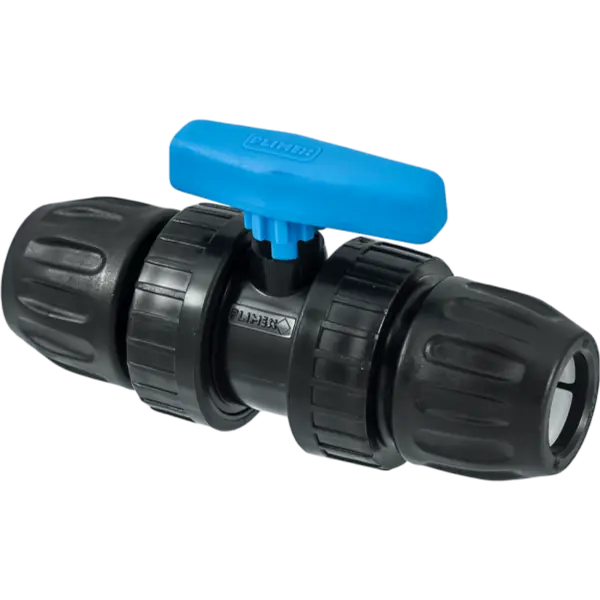 Plimat Robinet Pp Cu Bila 2 X Compresiune,Dimensiune 50 mm,Presiune 10 Bari