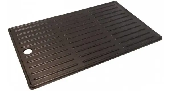 Plita din fonta cu 2 fete neteda si grill 43 x 24 cm Char-Broil 140012