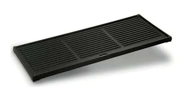Plita din fonta cu 2 fete neteda si grill 44 x 19,5 cm pentru gratar Kansas Pro 3 Turbo Enders 7880