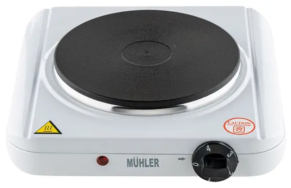 Plită electrică Muhler - MHP-151C, 1500W, singur, alb