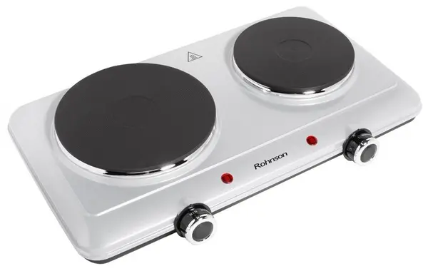 Plită electrică Rohnson - R-2440, 2500W, dublu, alb