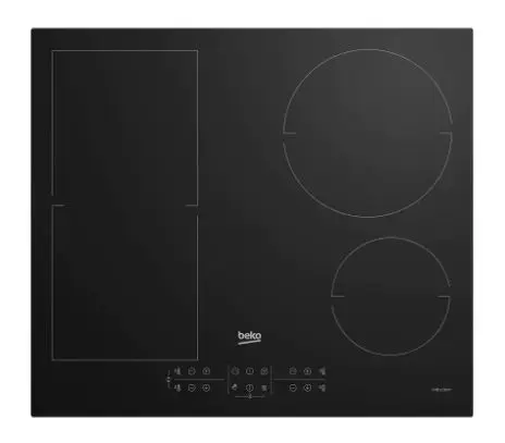 Plita incorporabila Beko HII64200FMT, Inductie, 7200 W, 4 Zone de gatit (Negru)