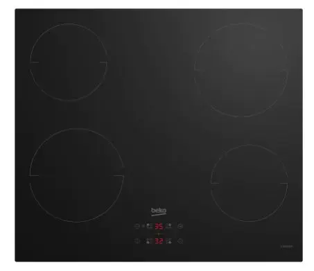 Plita incorporabila Beko HII64401MT, 4 Zone de gatit, Inductie (Negru)