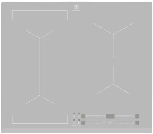 Plita incorporabila Electrolux EIV63440BS, Inductie, 4 zone de gatit, Touch control, 60 cm (Inox)