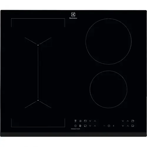 Plita incorporabila Electrolux LIV6343, Inductie, 4 zone de gatit, Touch control, 60 cm (Negru)