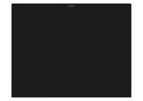 Plita incorporabila Haier ID Seria 2 HAIFB53IRCS, Inductie, 3 zone de gatit, Wi-Fi, hOn, Cronometru (Negru)