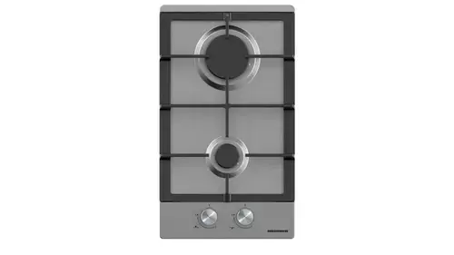 Plita incorporabila Heinner HBH-M302FIX, Gaz, 2 arzatoare, Aprindere electrica (Inox)