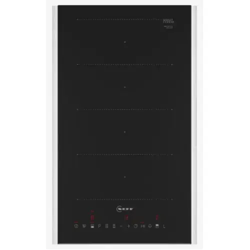 Plita Incorporabila NEFF T63TDX1L0, Inductie, 2 Zone, 30cm, Touch Control, Flex Zone, Power Boost, Vitroceramica (Negru)