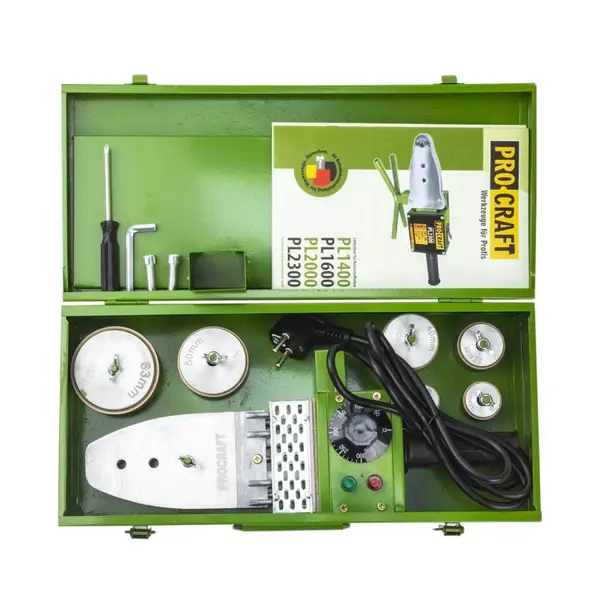 Plita PPR, PPC Procraft PL1600, 800 W, 300 grade C, trusa cu 6 bac-uri