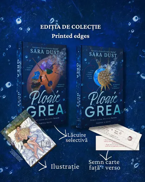 Ploaie grea - ediția de colecție (partea I + partea II) - PRINTED EDGES
