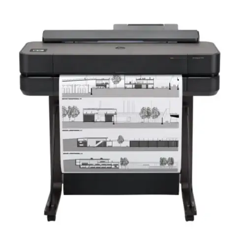 Plotter HP T650 2025 Edition, 24inch, A1, Retea, WiFi (Negru)