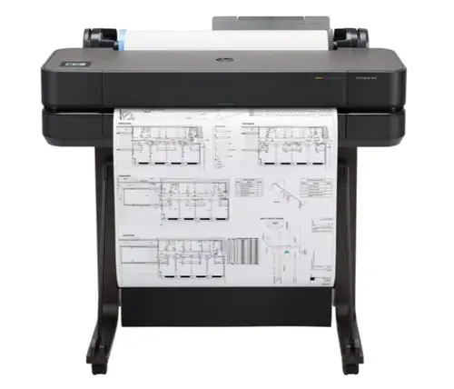 Plotter Inkjet HP DesignJet T630 24inch 2025, A1, Wi-Fi, Retea