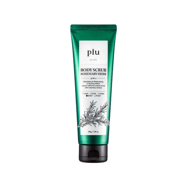 plu - Body Scrub Rosemary Herb, 200g