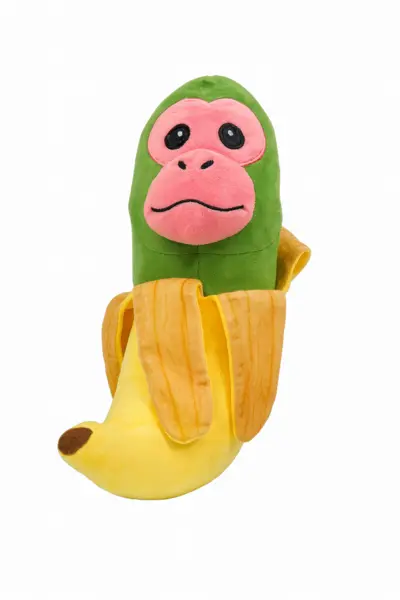 Plus Bananini Chimpanzini 20 cm - maimutica amuzanta in banana, jucarie virala