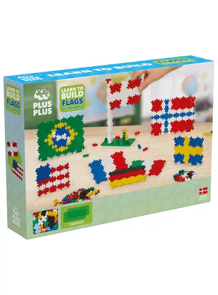 Plus-Plus Learn To Build Flags of the World (3932)