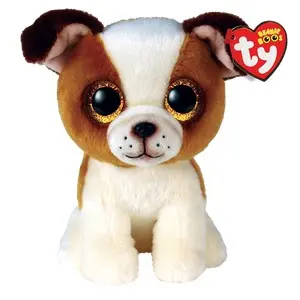 Plus Ty 15cm Boos Hugo Catelus Maro si Alb